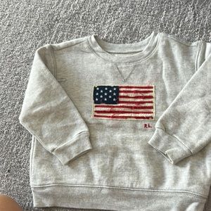 Ralph Lauren kids light grey sweater 24 month